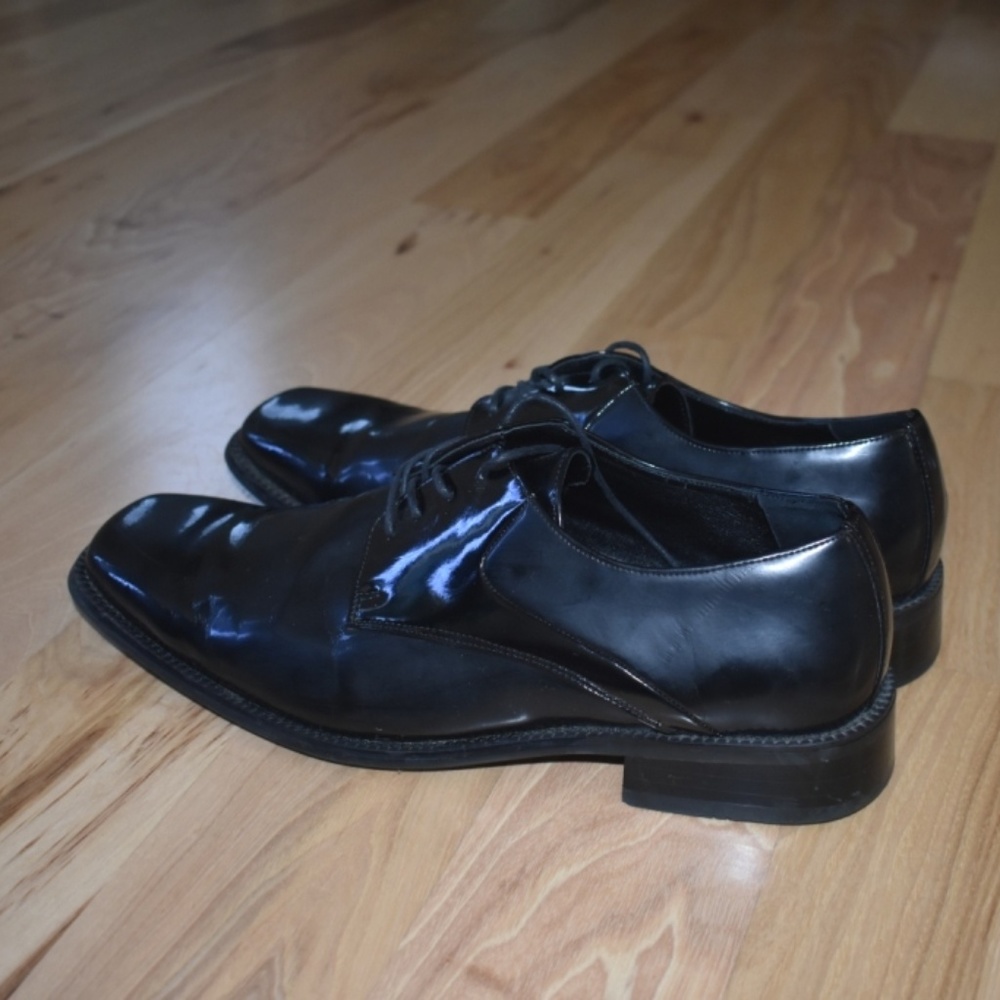 Black Leather Stafford Dress/Formal Shoes